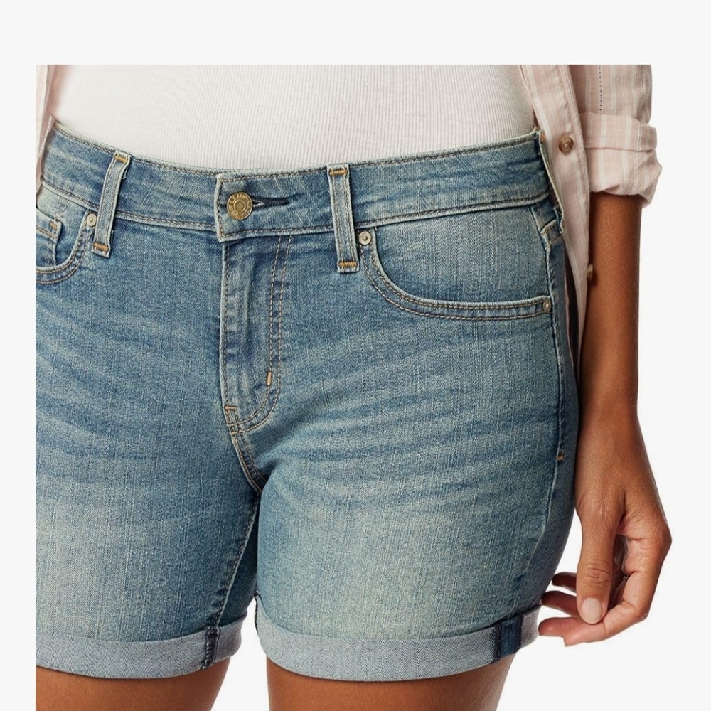 Signature by Levi Strauss Light Blue Jean Shorts